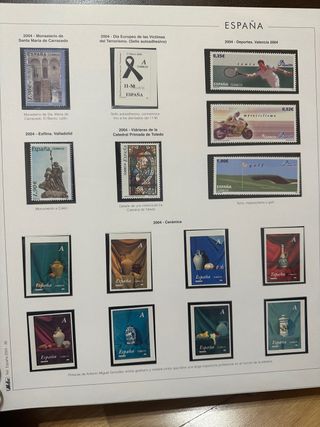 Colección sellos Correos 1973-2004