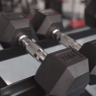 Set Mancuernas Hex 5-20 KG + Soporte 3 Alturas