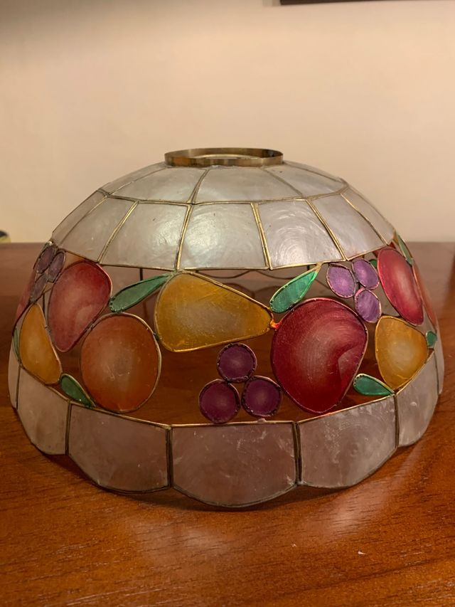 Lampada originale in madreperla