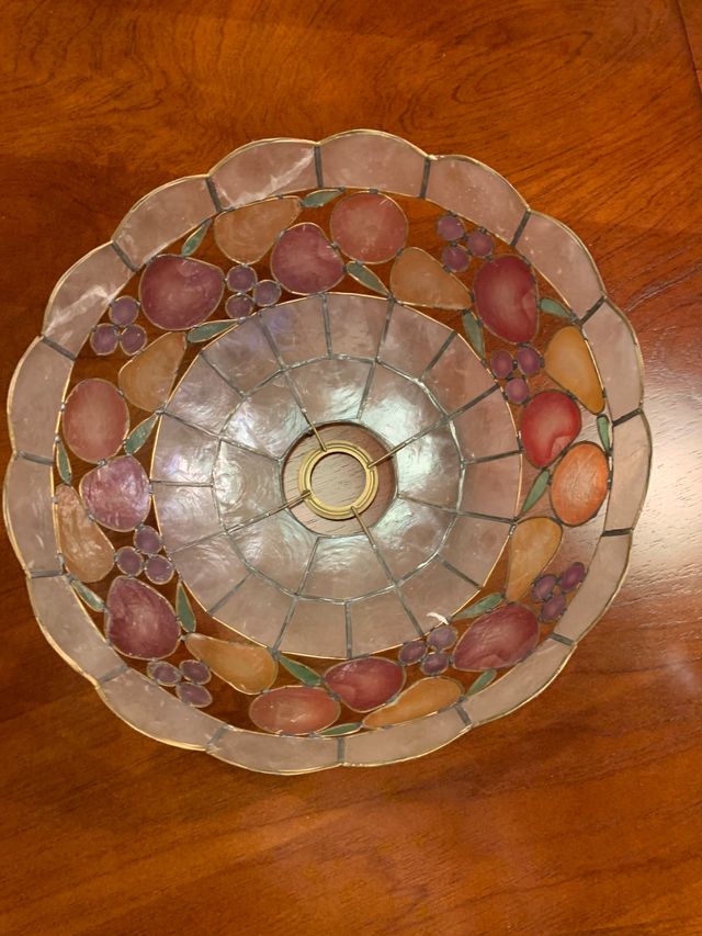 Lampada originale in madreperla