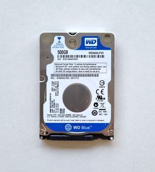 Disque Dur Western Digital WD5000LPVX 500 Go 2.5" SATA 5400 Tr/min - Occasion