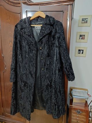 Abrigo de piel