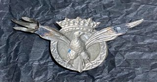 Franco. Emblema, alas de la aviación civil.