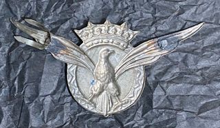 Franco. Emblema, alas de la aviación civil.