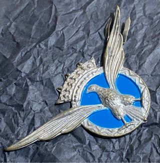 Franco. Emblema, alas de la aviación civil.