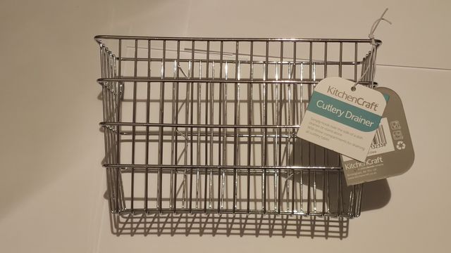 Organizador de Cubiertos para Escurreplatos Metáli