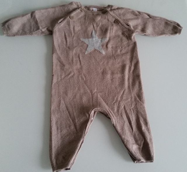 PELELE DE PUNTO Y BODY BLANCO PRIMERA PUESTA