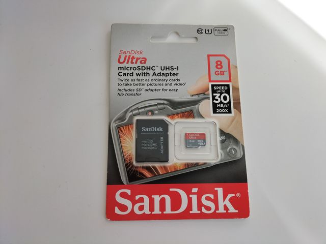 Tarjeta SanDisk Micro SDHC Ultra 8 GB