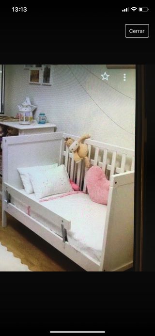 Cuna ikea y colchón calvelo