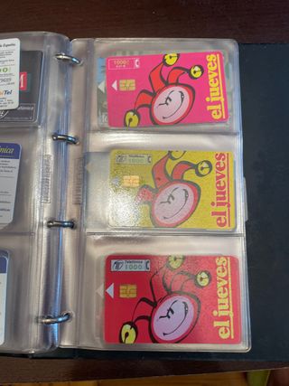 Tarjetas de teléfono