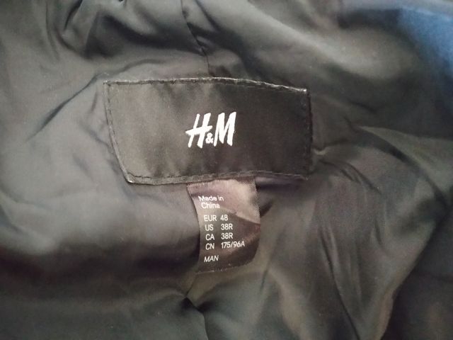 Chaqueta elegante lana 60% tipo bomber