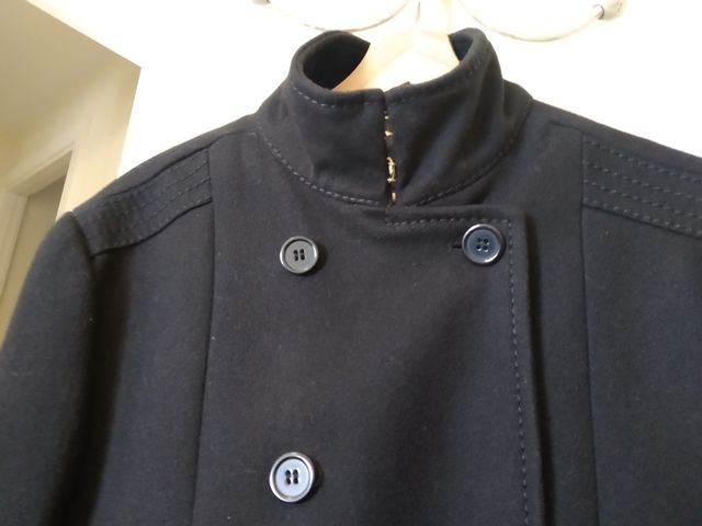 Chaqueta elegante lana 60% tipo bomber