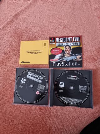 VIDEOJUEGO RESIDENT EVIL 1. DIRECTOR CUT. PS1.