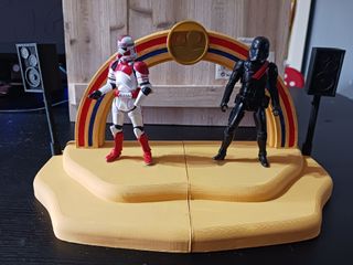 Star Wars 3.75". Stand Banda Cantina.