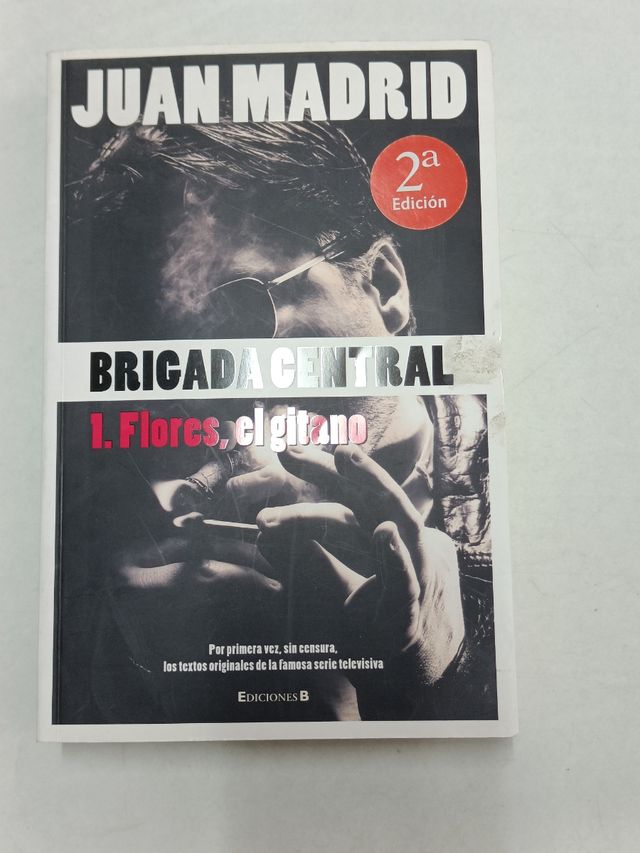 Libro Brigada central 1: Flores, el gitano