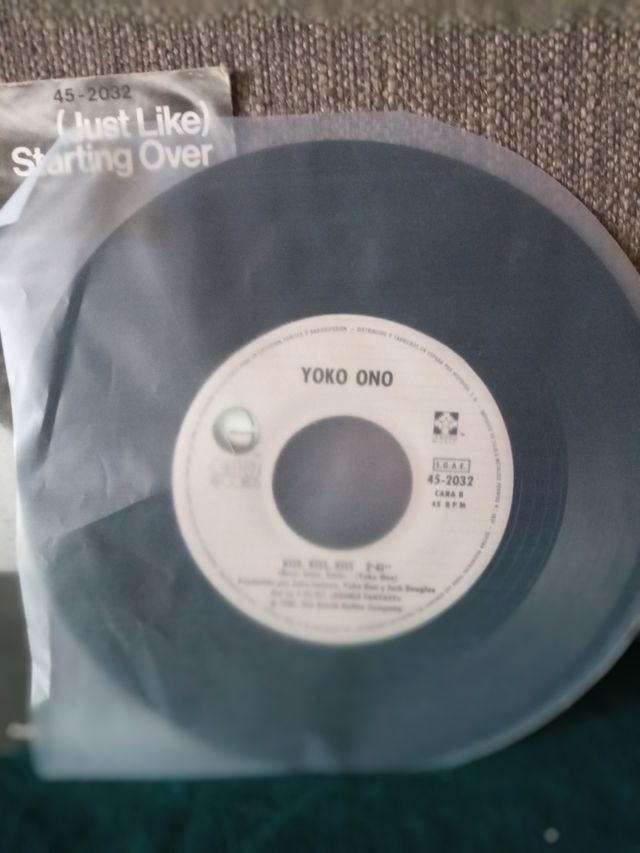 Single John Lennon y Yoko Ono