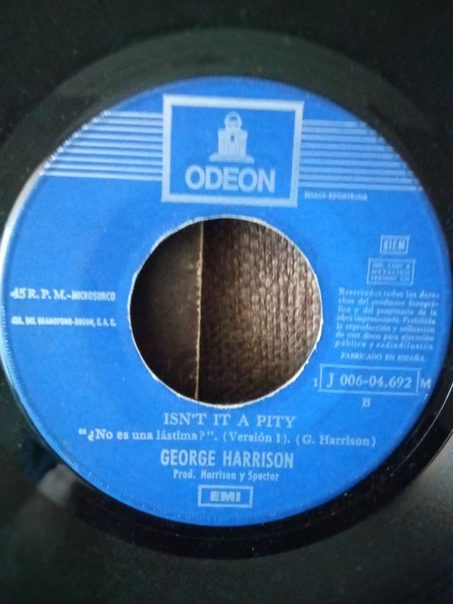 Single George Harrison