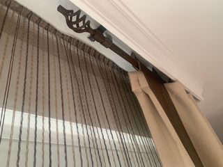 Venta cortina , visillo, barra .