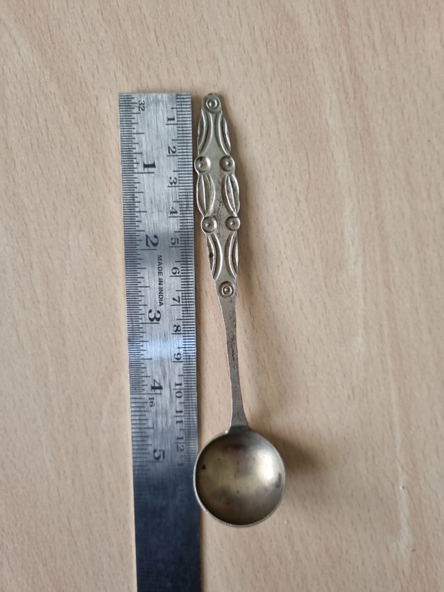 VINTAGE Set di 5 cucchiai anni '40