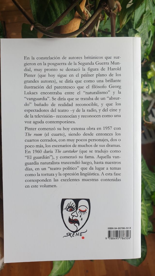 Harold Pinter obras reunidas