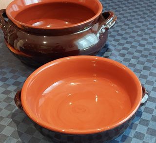 Set di 2 pentole in ottima terracotta