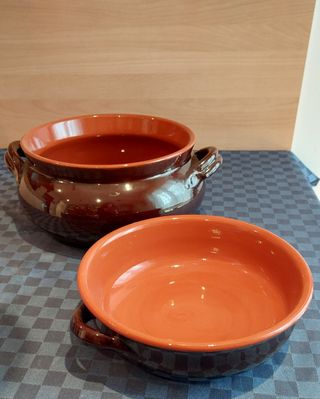 Set di 2 pentole in ottima terracotta