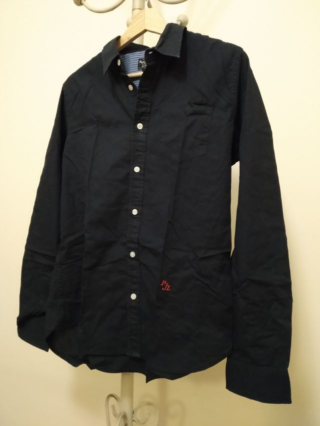 Camisa Pepe Jeans azul marino - Talla M - Slim fit