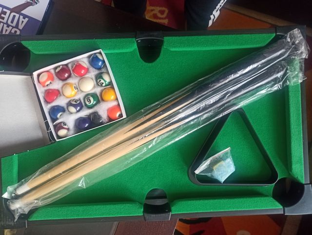 Juego de billar para mesa
