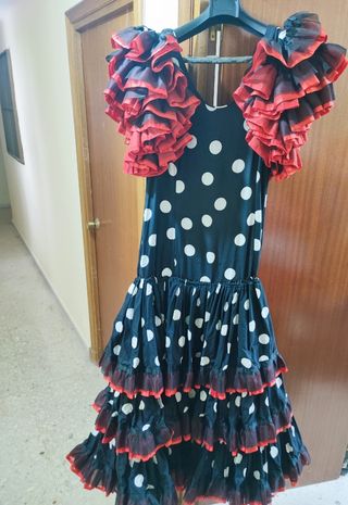 Traje flamenca