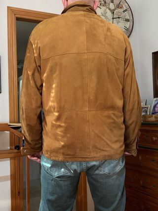 Chaqueta de ante