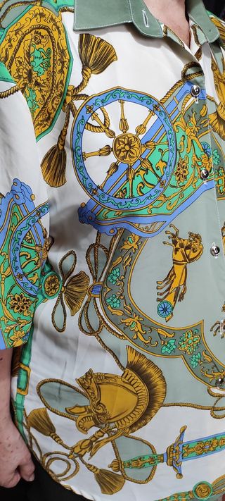 Blusa o camisa  vintage talla L a XL