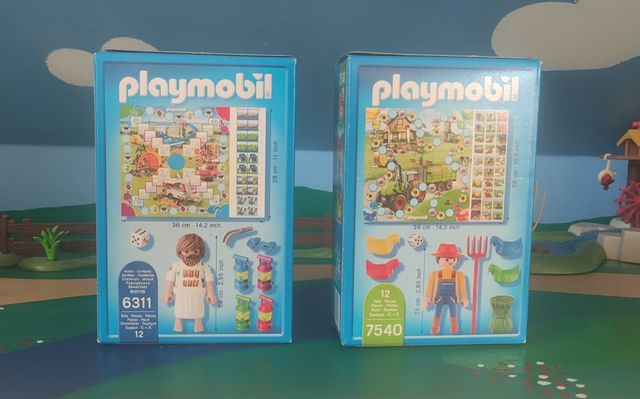 Playmobil juegos de tablero.