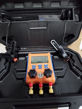 Manometro Digitale HVAC Elitech LMG-10 | Misuratore Di Pressione E Temperatura Per Gas Refrigerante | Con 88 Refrigeranti Integrati - Foto 8