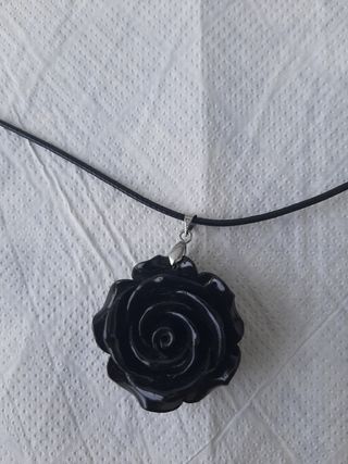 Conjunto pendientes y colgante de pasta