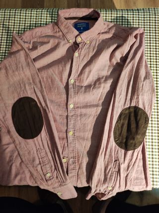 Camisa granate claro chico