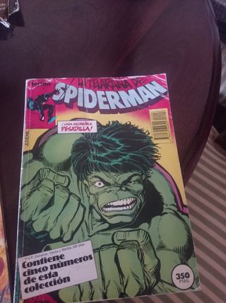 tres tebeos antiguos de spiderman