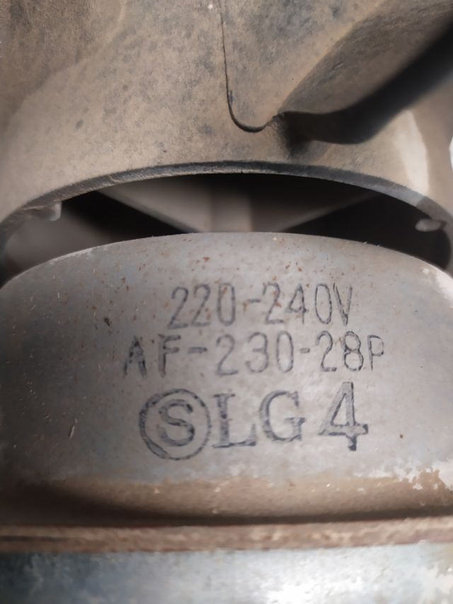 Moto ventilador Toshiba