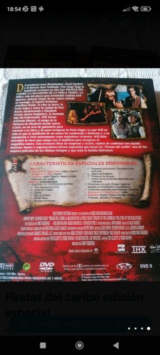 Piratas del caribe . Edición especial