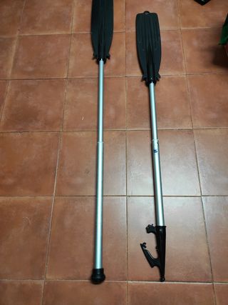 Remos telescopicos con bichero 💥