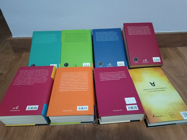 Libro 8 Harry Potter en castellano