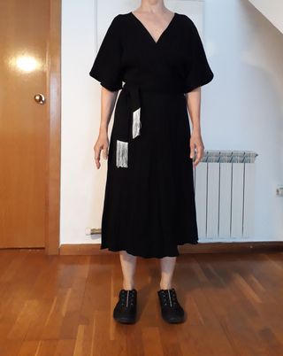 1 vestido Azul-L,  x5eur