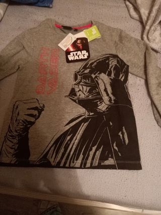 camiseta de Star wars sin estrenar de 6,8, años 