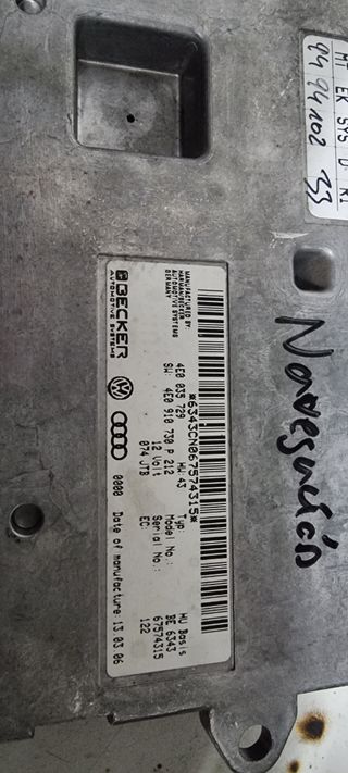 módulo navegación MMI audi A8