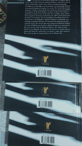 3 novelas de suspense y terror.