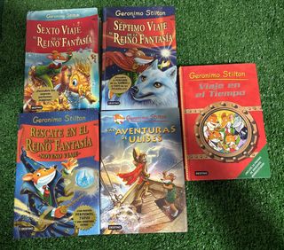 Lote 10 libros Geronimo Stilton