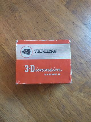 Visor "View Master" imágenes reproducidas en 3D