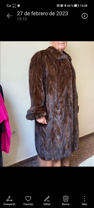 abrigó color VISÓN