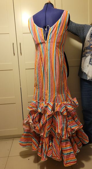 Traje flamenca talla 46