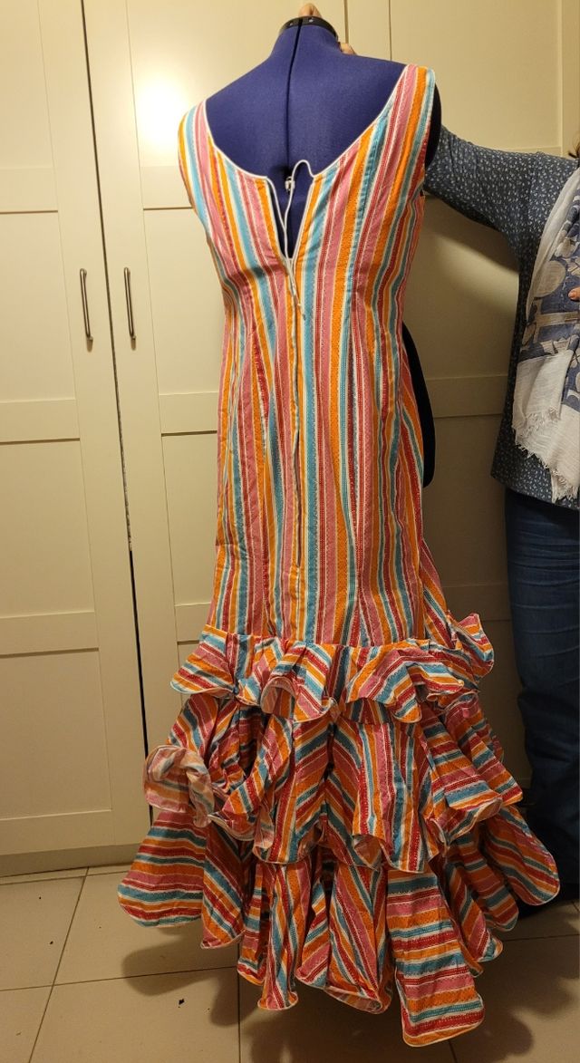 Traje flamenca talla 46