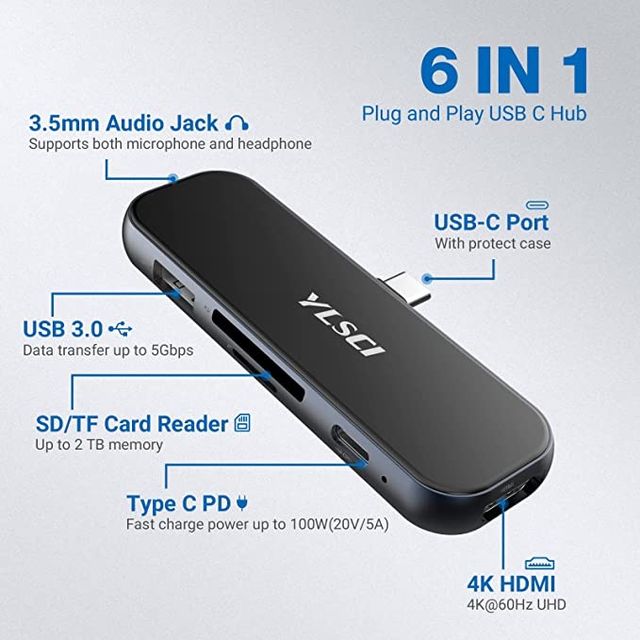 HUB USB C iPad Pro 2021-2018/Air / Mini NUEVO